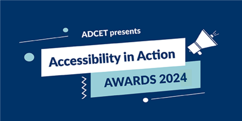 Accessibility in Action Award Banner 2023
