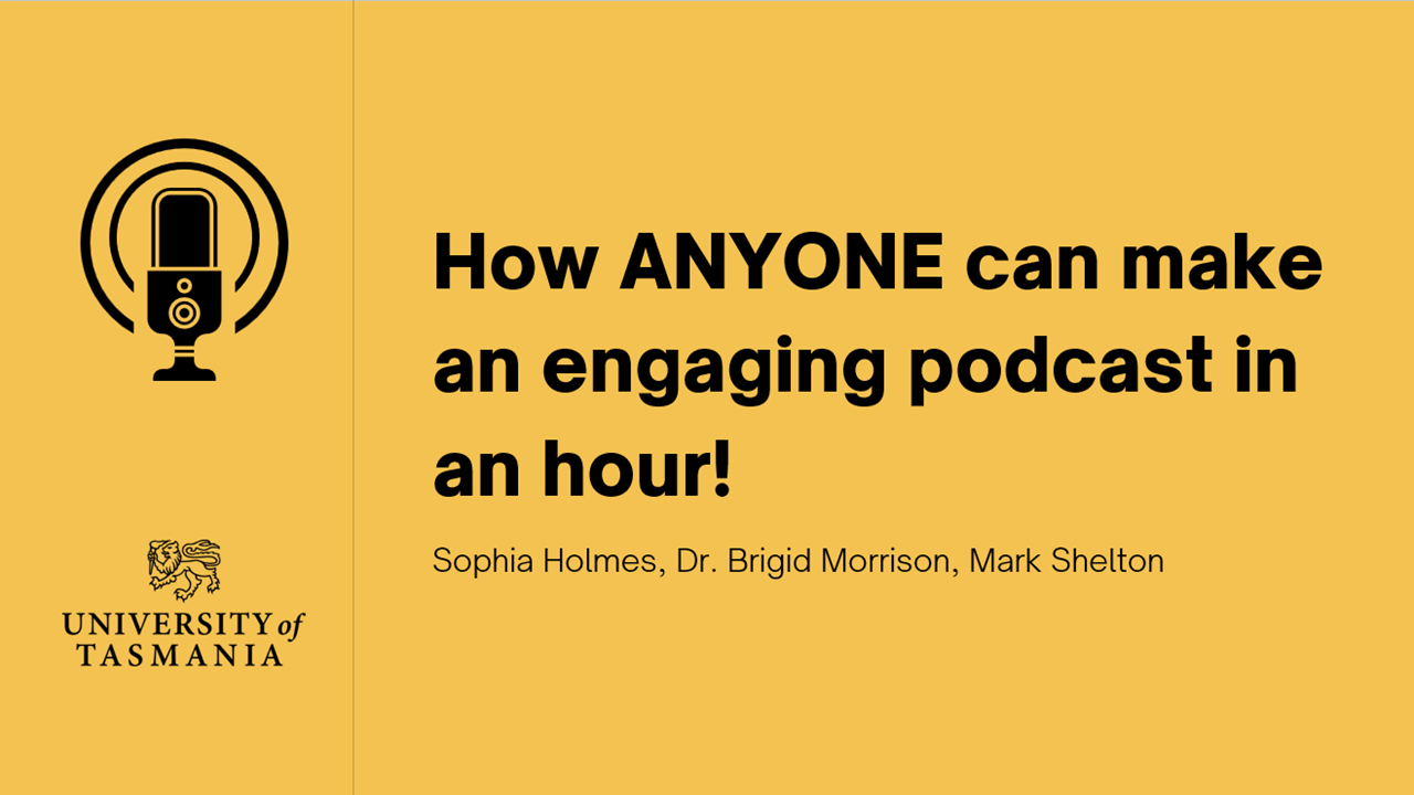 How ANYONE can make an engaging podcast in an hour!