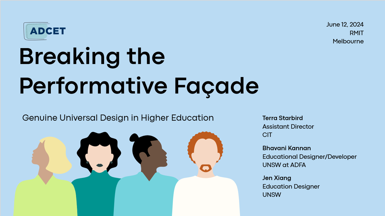 Breaking the Performative Façade - Genuine Universal Design in Higher Education