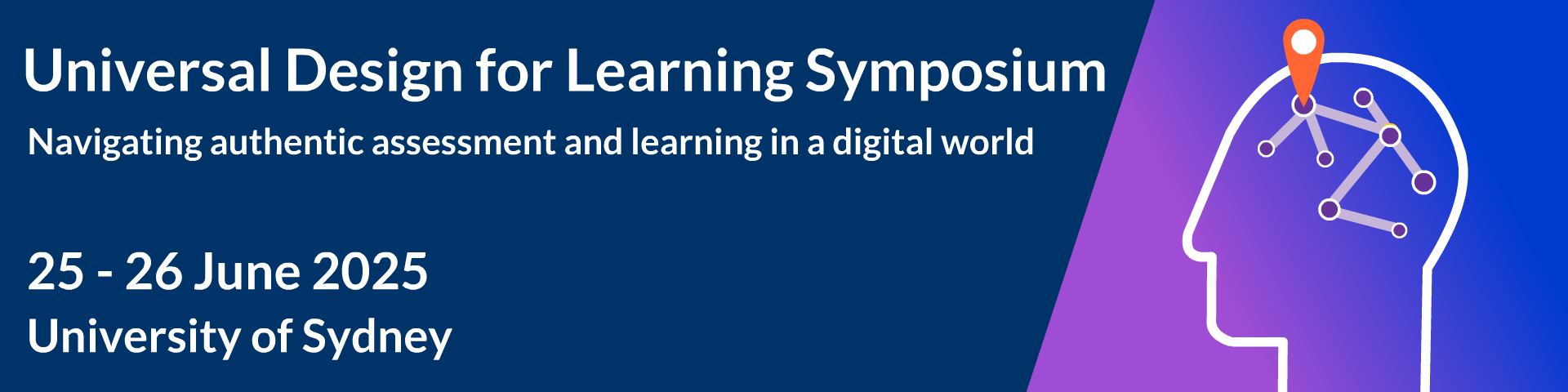 Universal Design for Learning. 25 and 26 June 2025